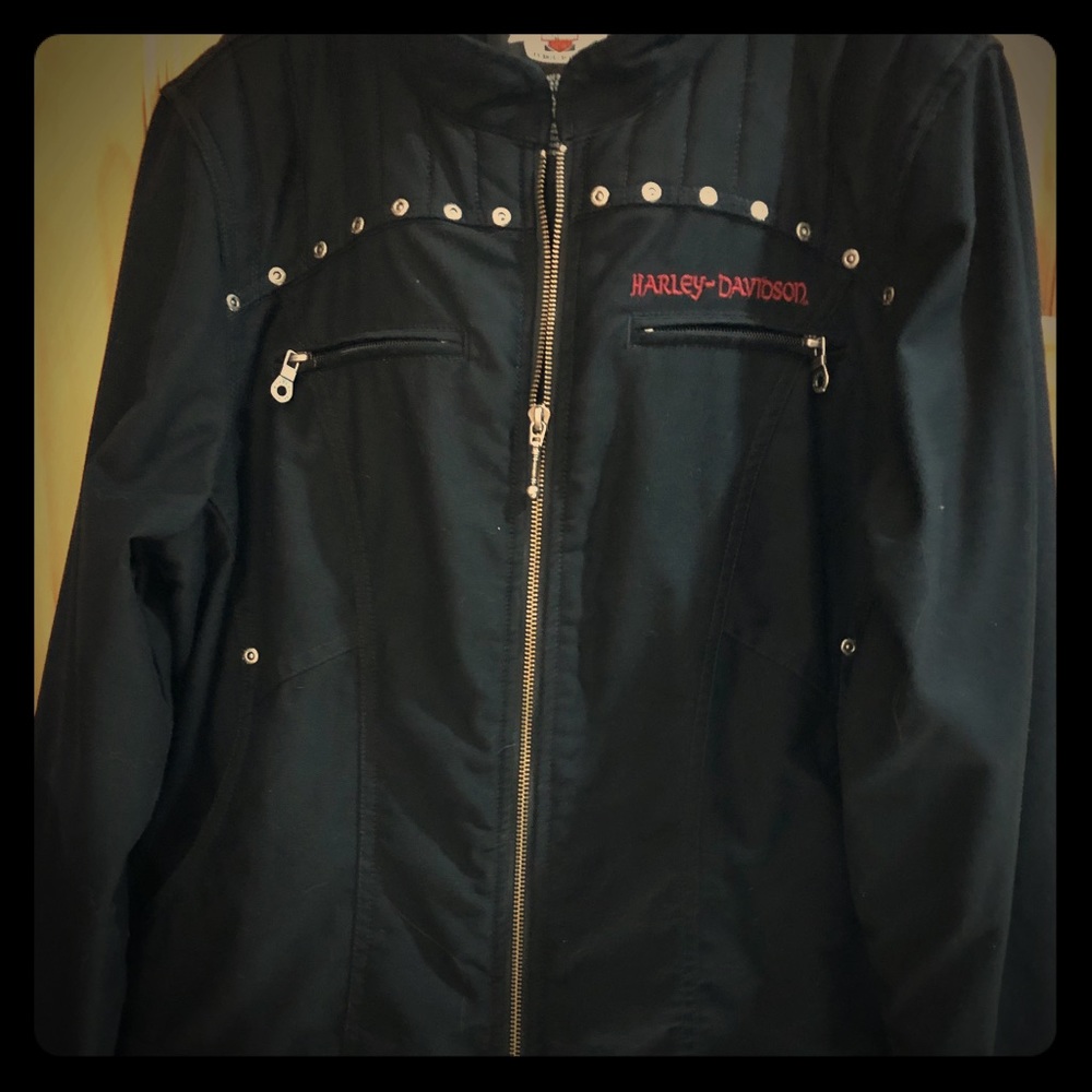 Harley black light jacket
